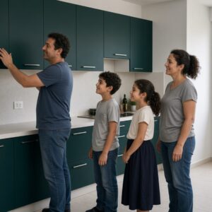 Alternative view of טפט ירוק בקבוק מט