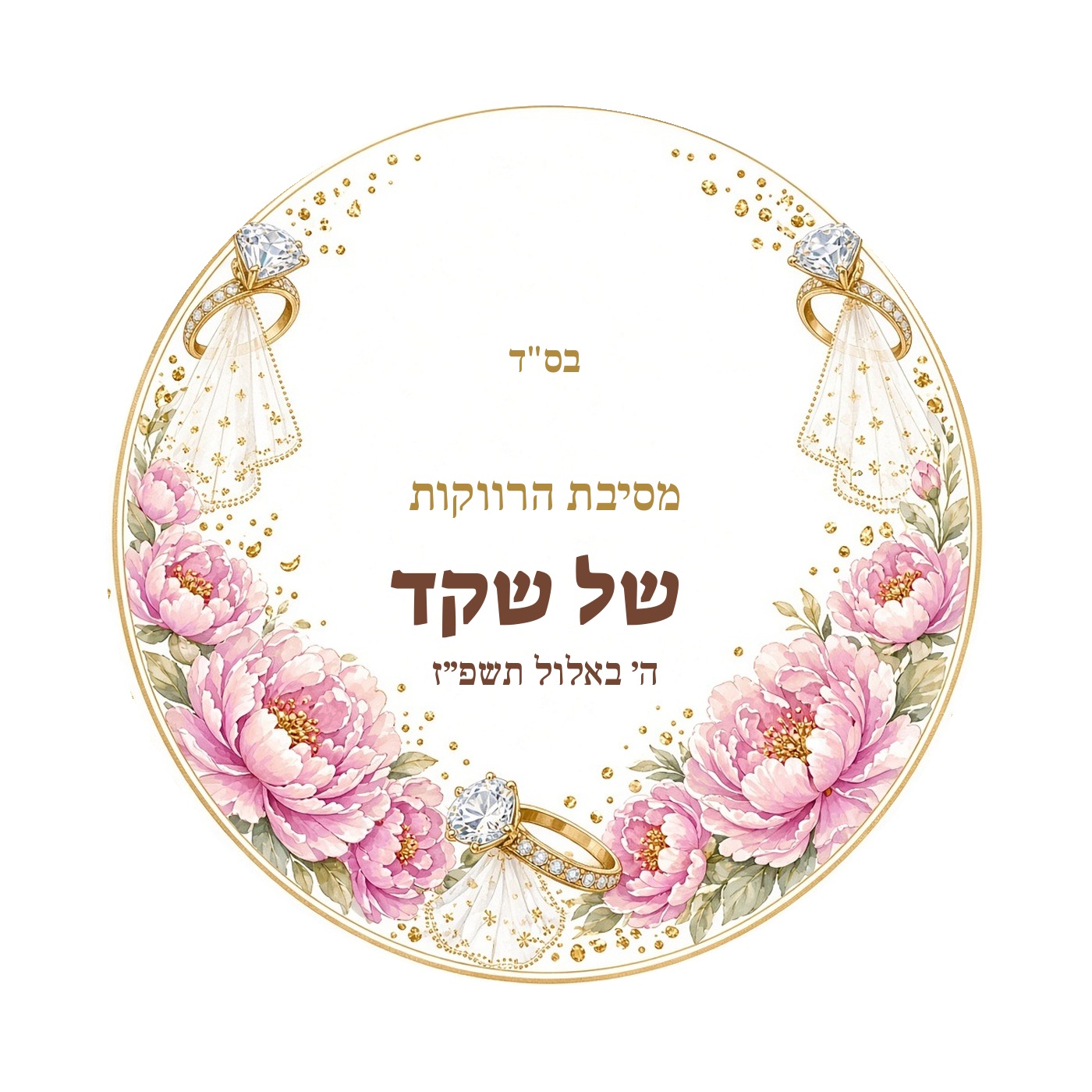 מדבקות למסיבת רווקות מבריקות בעיצוב אישי – 20 עיצובים לבחירה – תמונה 19