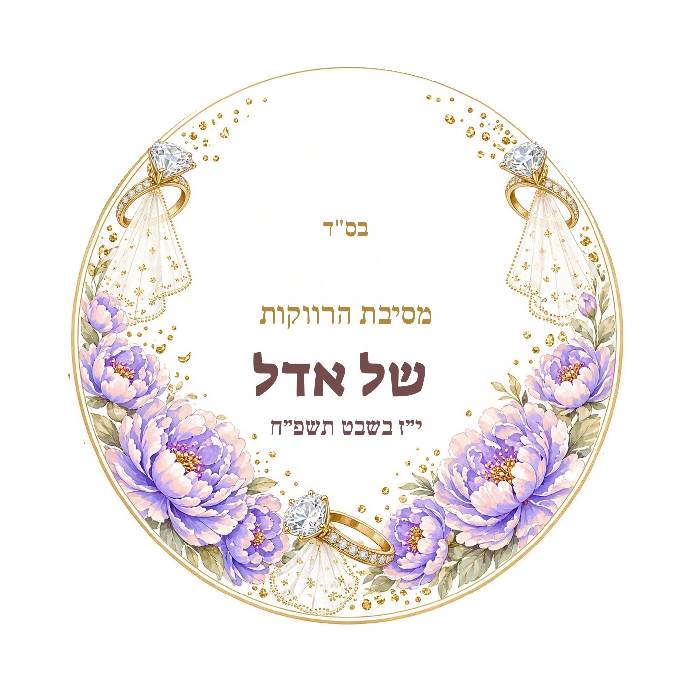 מדבקות למסיבת רווקות מבריקות בעיצוב אישי – 20 עיצובים לבחירה – תמונה 23