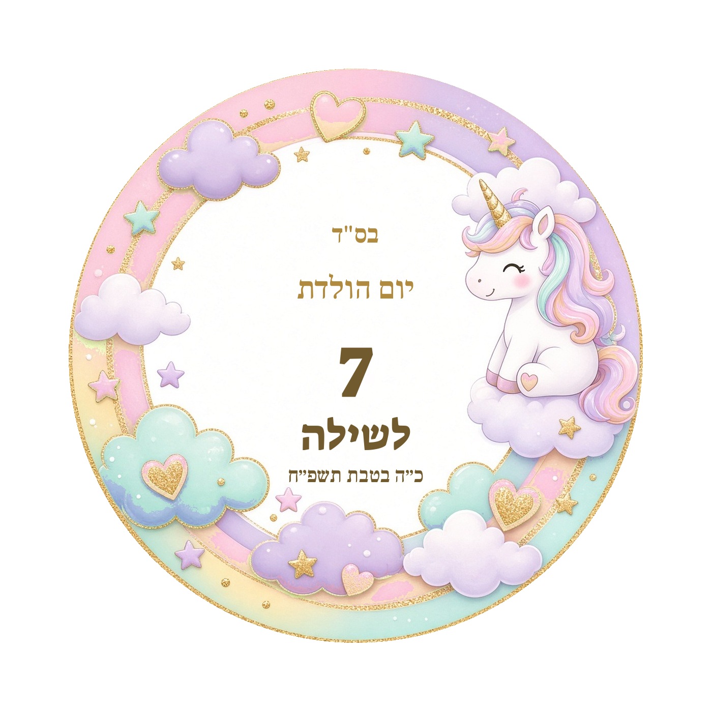 מדבקות ליום הולדת מבריקות בעיצוב אישי – 20 עיצובים לבחירה – תמונה 10