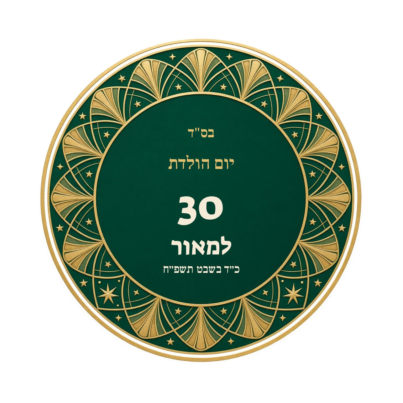 מדבקות ליום הולדת מבריקות בעיצוב אישי – 20 עיצובים לבחירה – תמונה 12