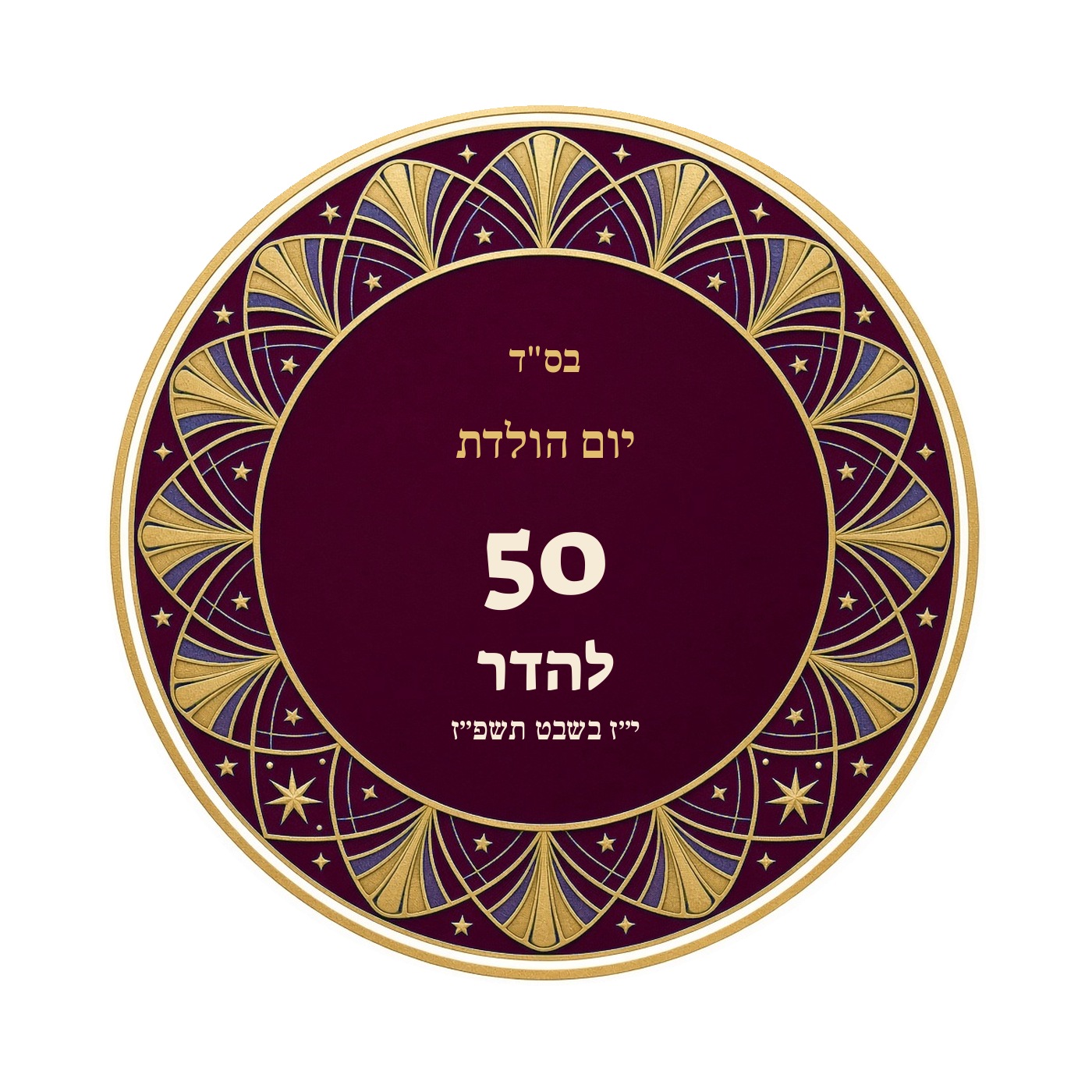 מדבקות ליום הולדת מבריקות בעיצוב אישי – 20 עיצובים לבחירה – תמונה 14