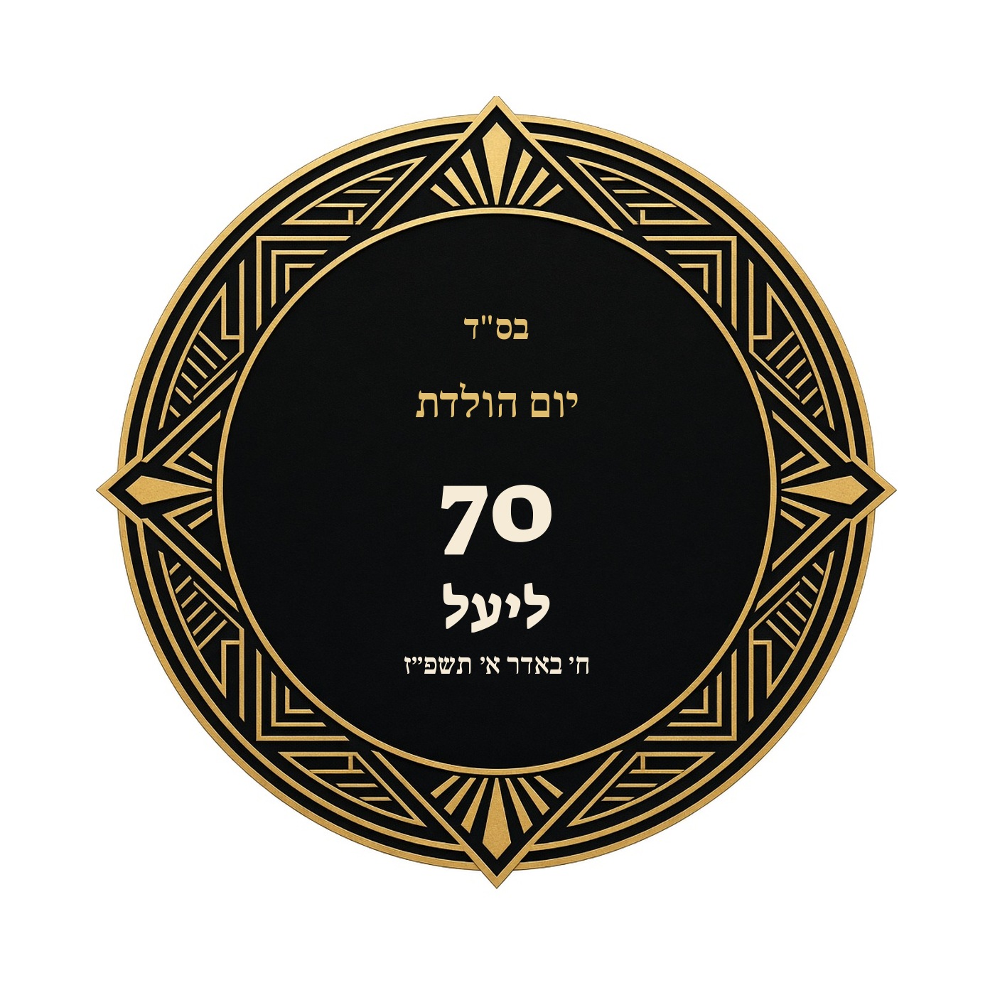 מדבקות ליום הולדת מבריקות בעיצוב אישי – 20 עיצובים לבחירה – תמונה 16