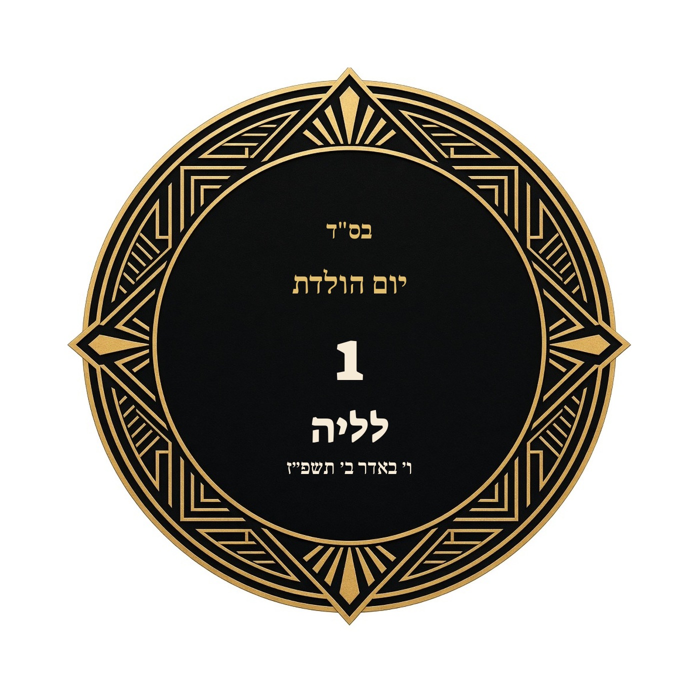 מדבקות ליום הולדת מבריקות בעיצוב אישי – 20 עיצובים לבחירה – תמונה 18