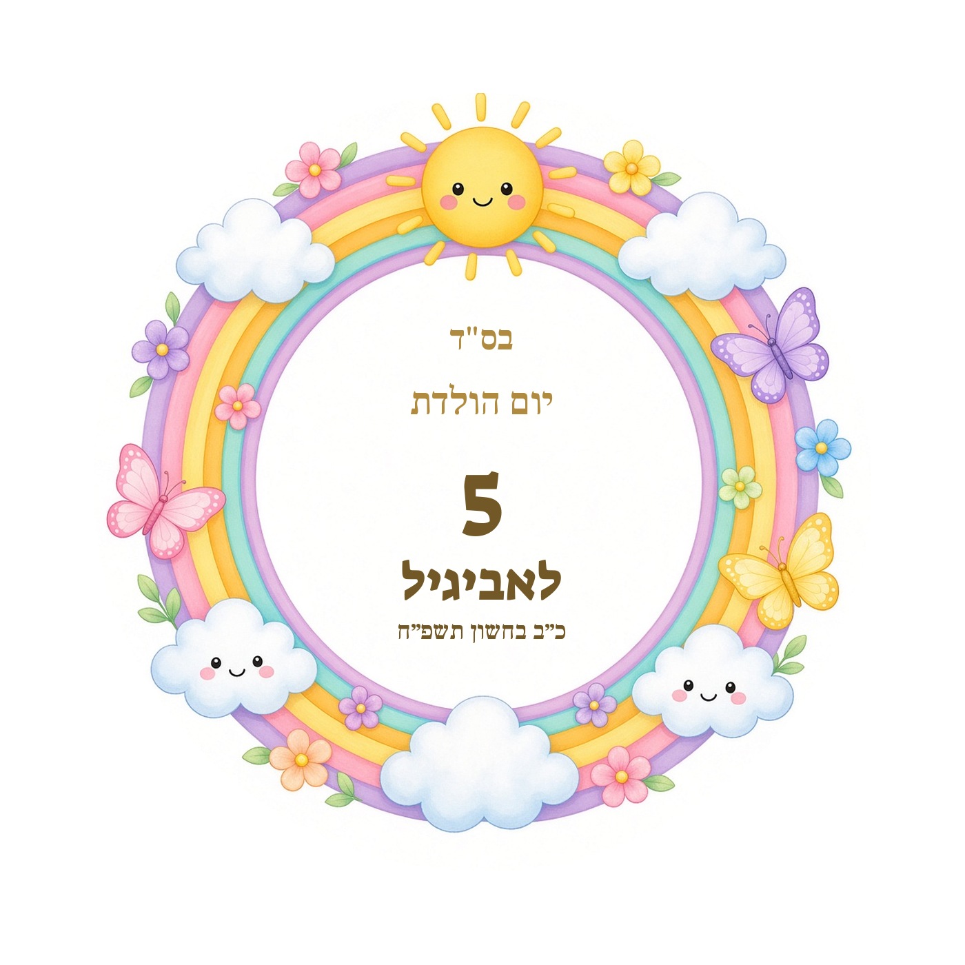 מדבקות ליום הולדת מבריקות בעיצוב אישי – 20 עיצובים לבחירה – תמונה 20