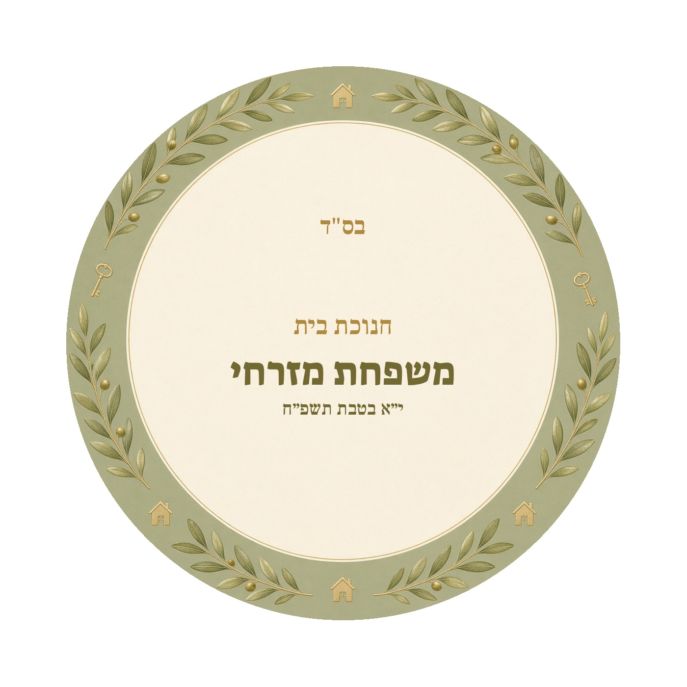 מדבקות להכנסת ספר תורה ולחנוכת בית מבריקות – 20 עיצובים לבחירה – תמונה 9