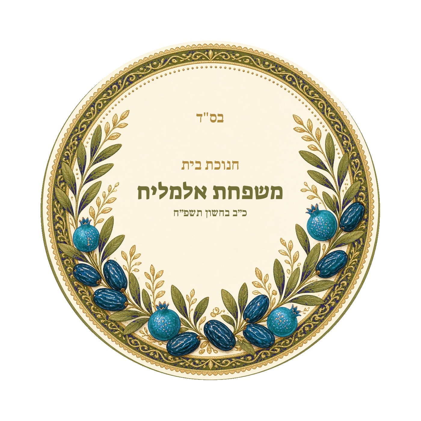 מדבקות להכנסת ספר תורה ולחנוכת בית מבריקות – 20 עיצובים לבחירה – תמונה 20