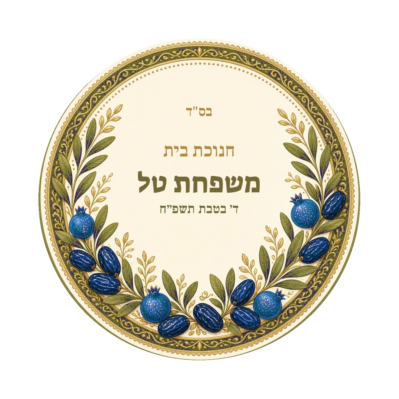 מדבקות להכנסת ספר תורה ולחנוכת בית מבריקות – 20 עיצובים לבחירה – תמונה 22