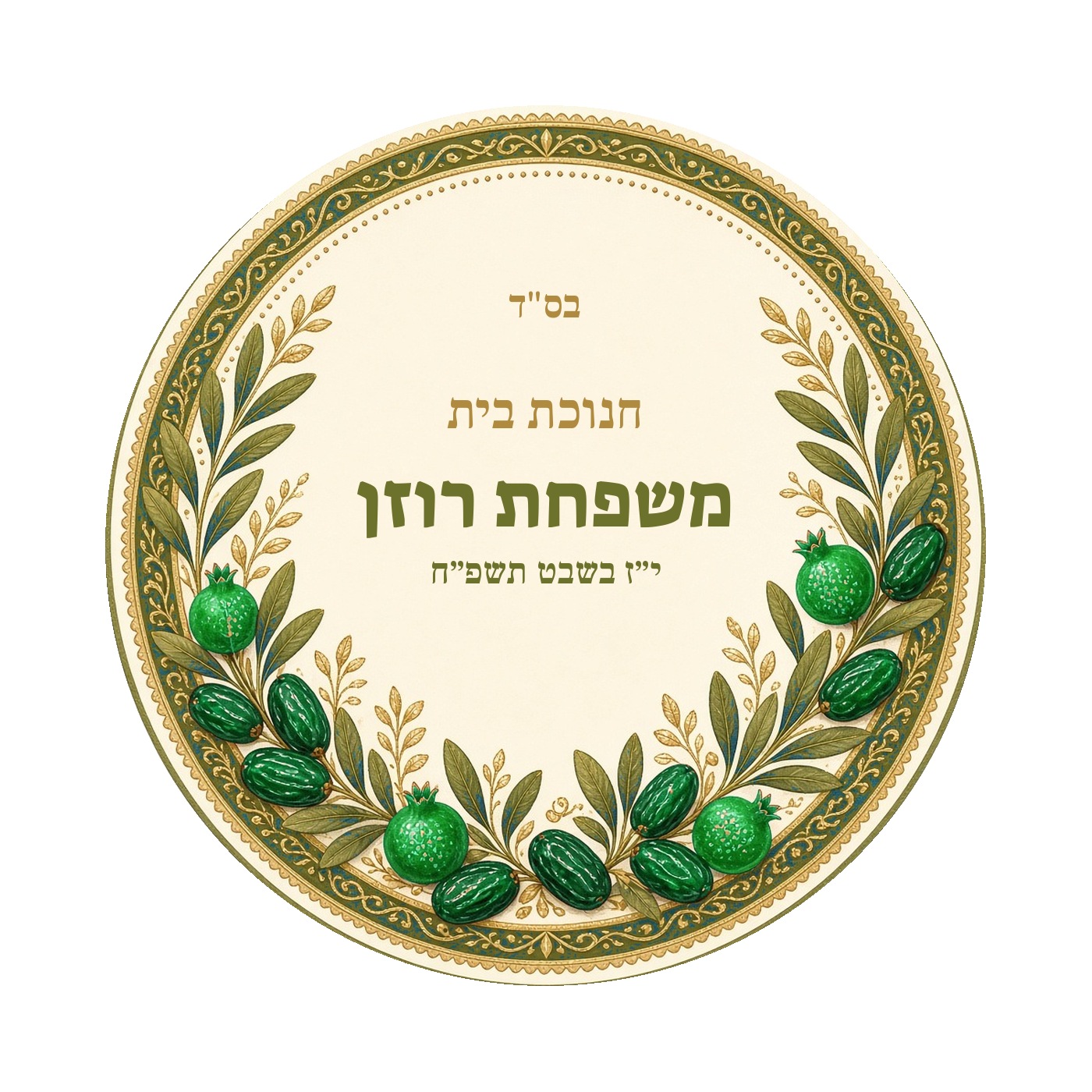 מדבקות להכנסת ספר תורה ולחנוכת בית מבריקות – 20 עיצובים לבחירה – תמונה 23